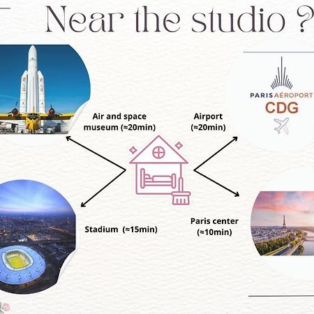 Studio 10Min Paris Centre I Cdg Drancy Zewnętrze zdjęcie